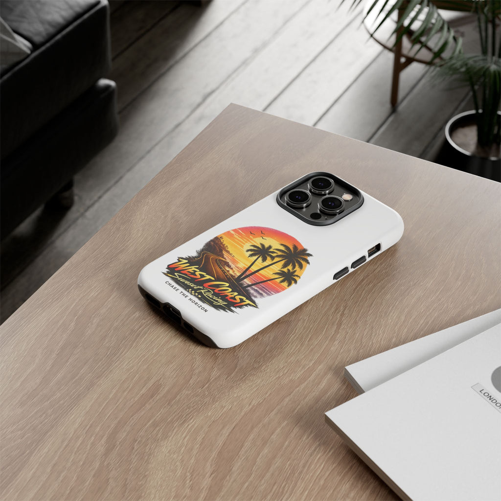 West Coast Sunset Racing Phone Case 'West Coast Division'