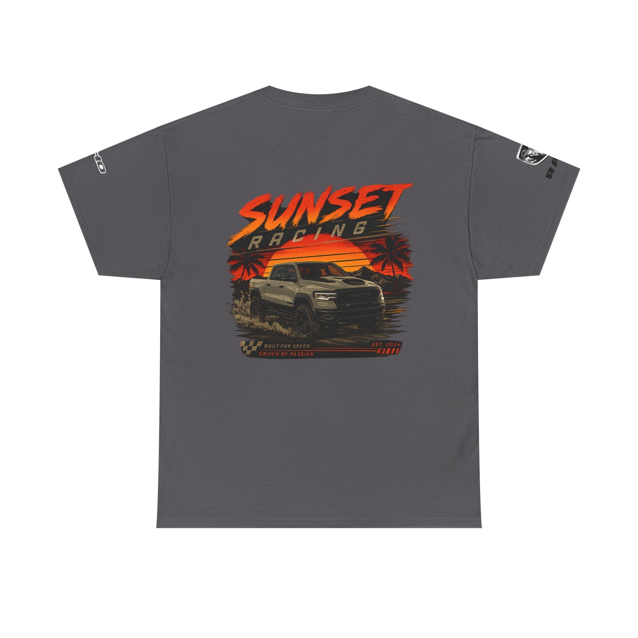 Sunset Racing RAM RHO style Graphic Tee