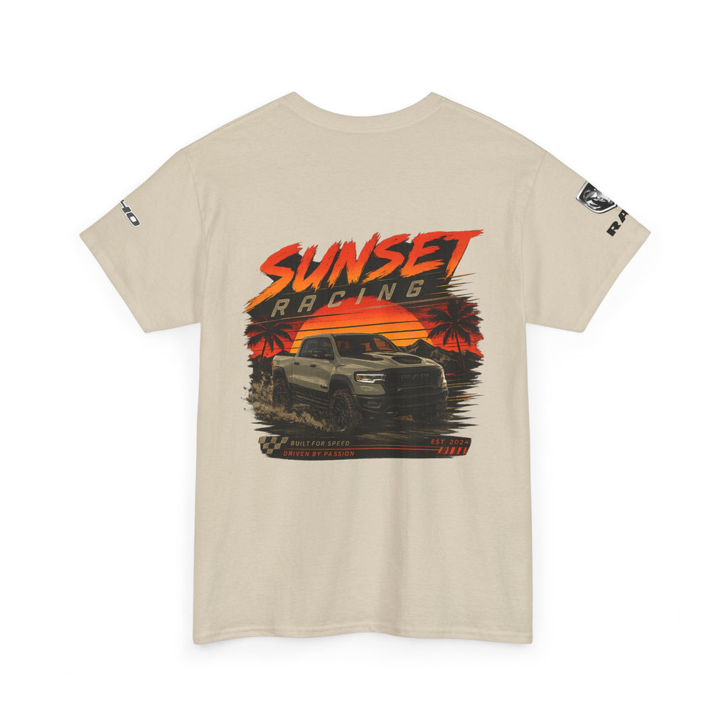 Sunset Racing RAM RHO style Graphic Tee