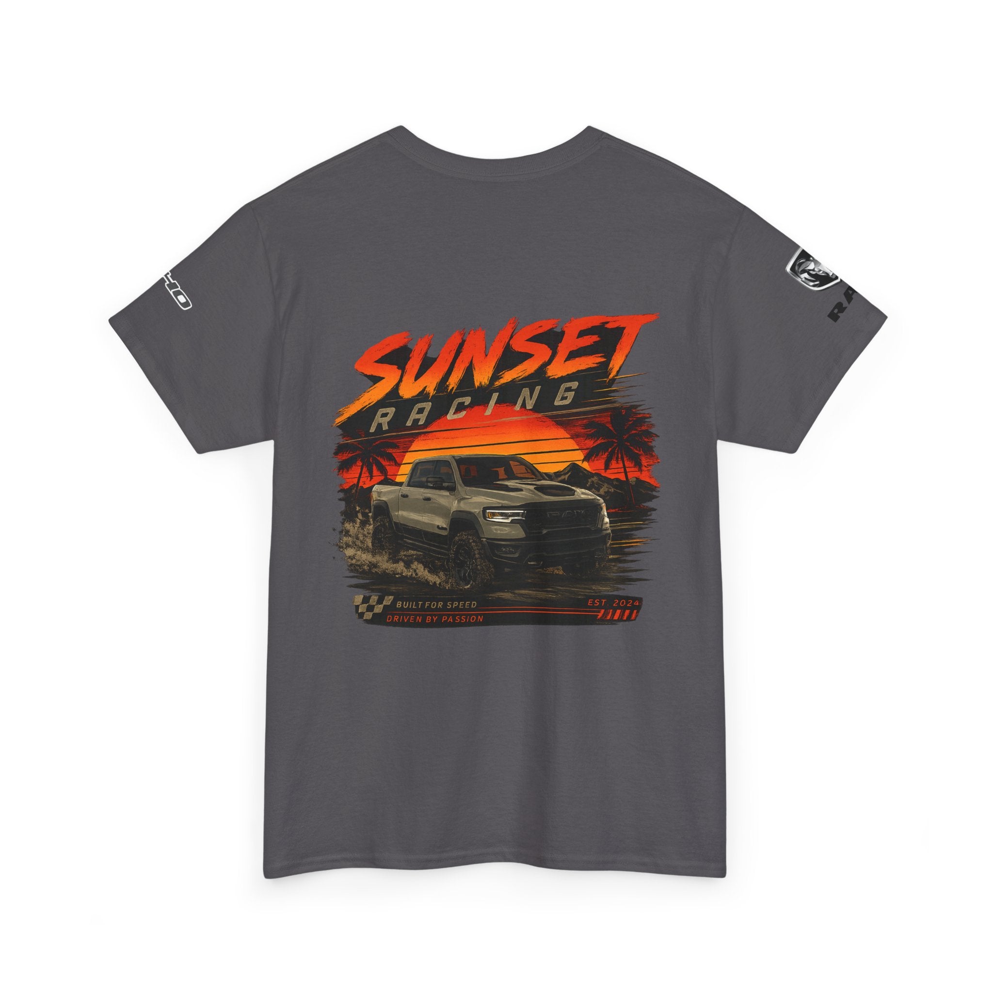 Sunset Racing RAM RHO style Graphic Tee