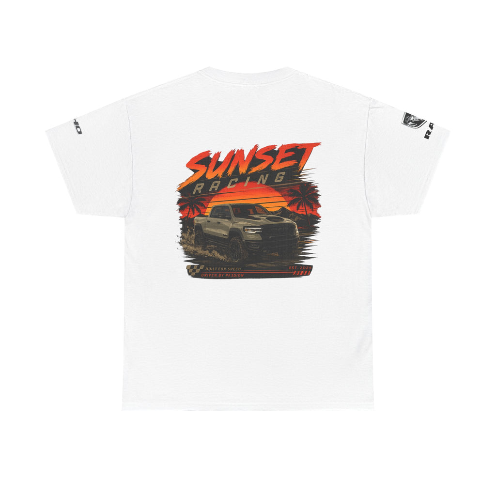 Sunset Racing RAM RHO style Graphic Tee
