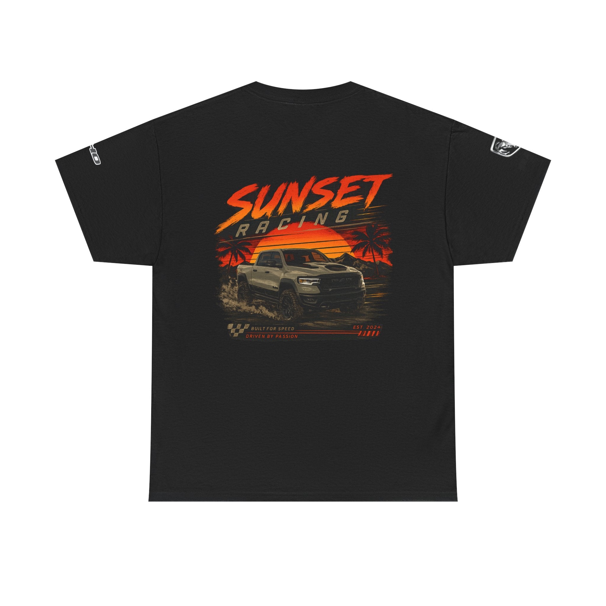 Sunset Racing RAM RHO style Graphic Tee