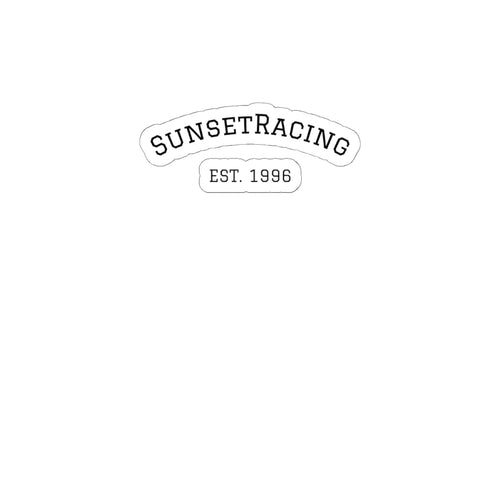 Sunset Racing signature sticker