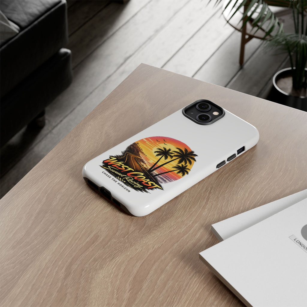 West Coast Sunset Racing Phone Case 'West Coast Division'