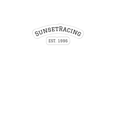 Sunset Racing signature sticker