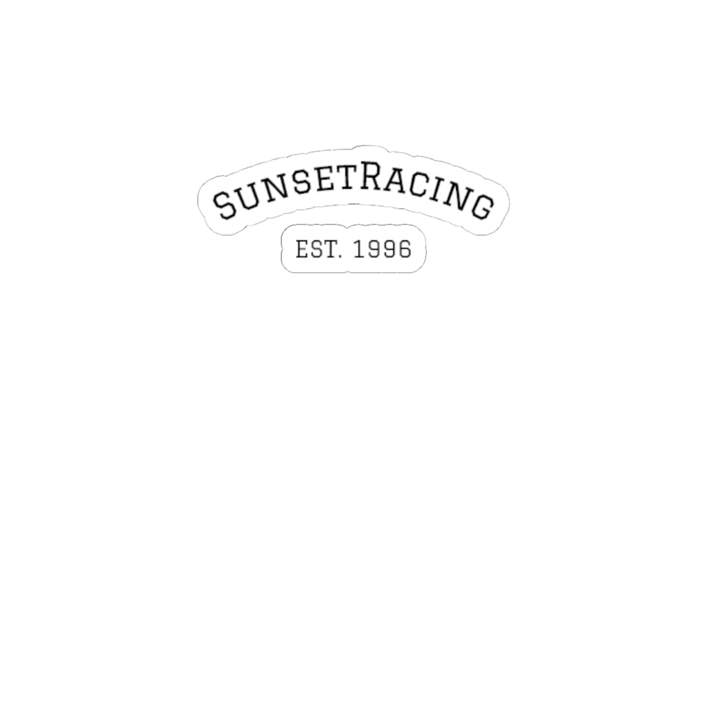 Sunset Racing signature sticker