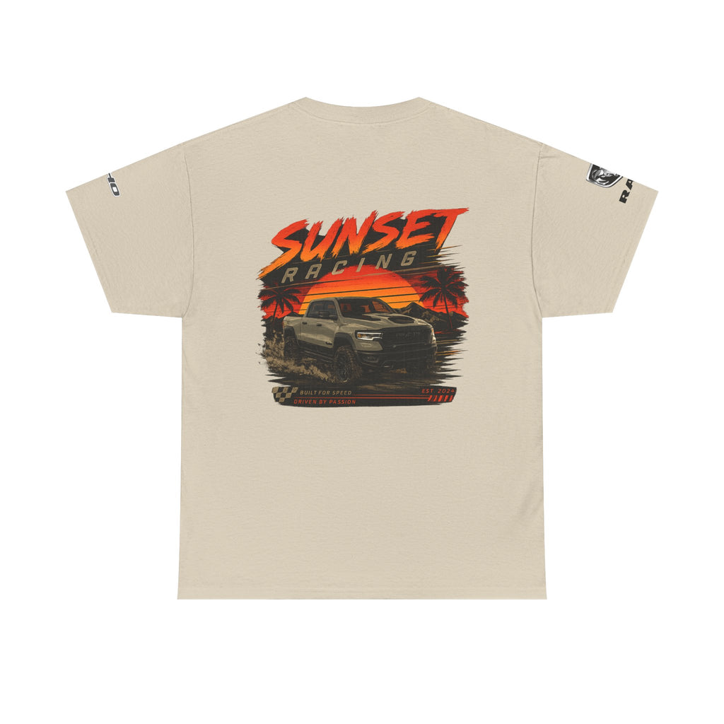 Sunset Racing RAM RHO style Graphic Tee