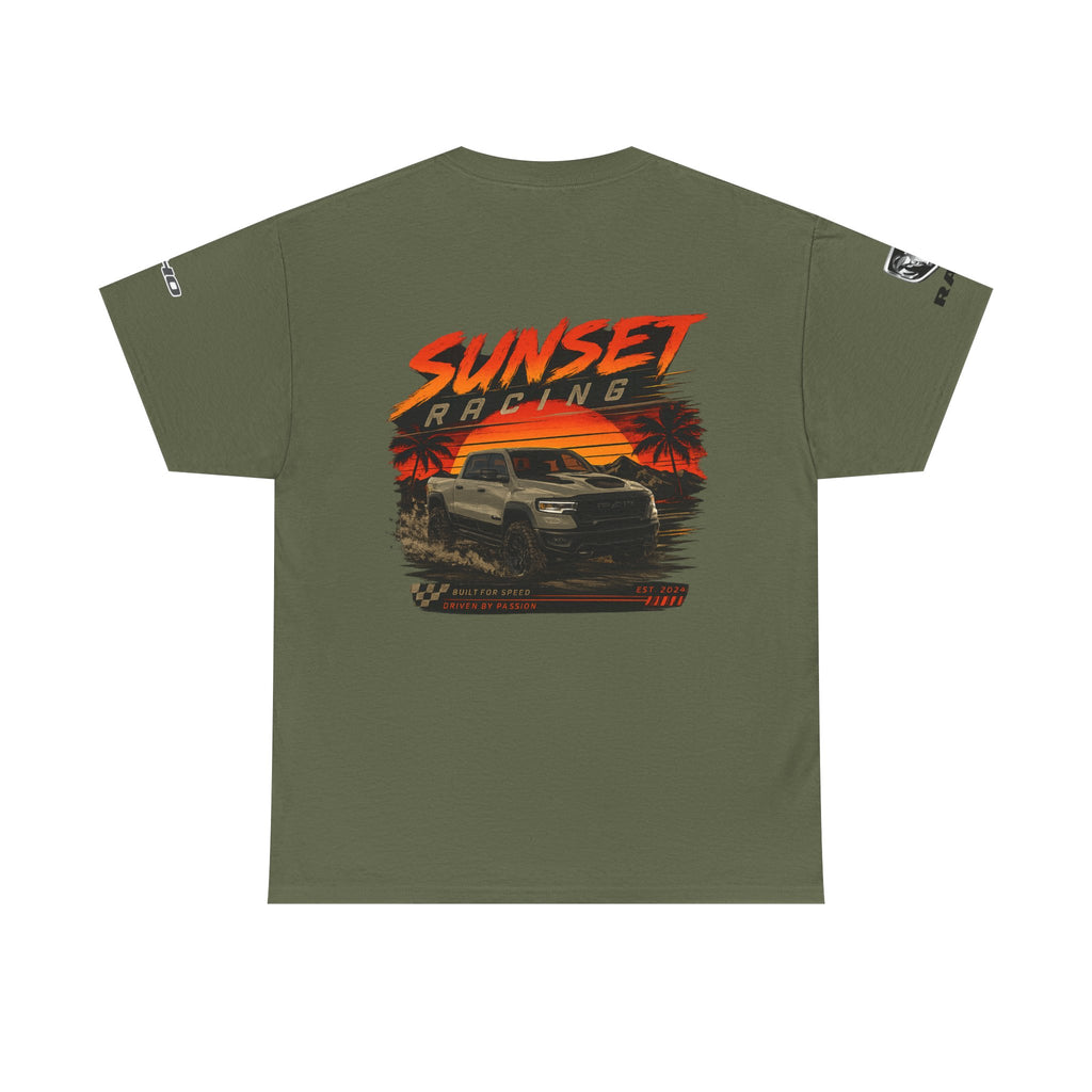 Sunset Racing RAM RHO style Graphic Tee