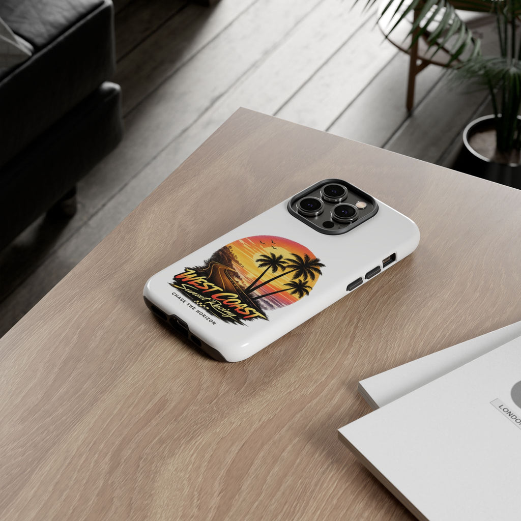 West Coast Sunset Racing Phone Case 'West Coast Division'