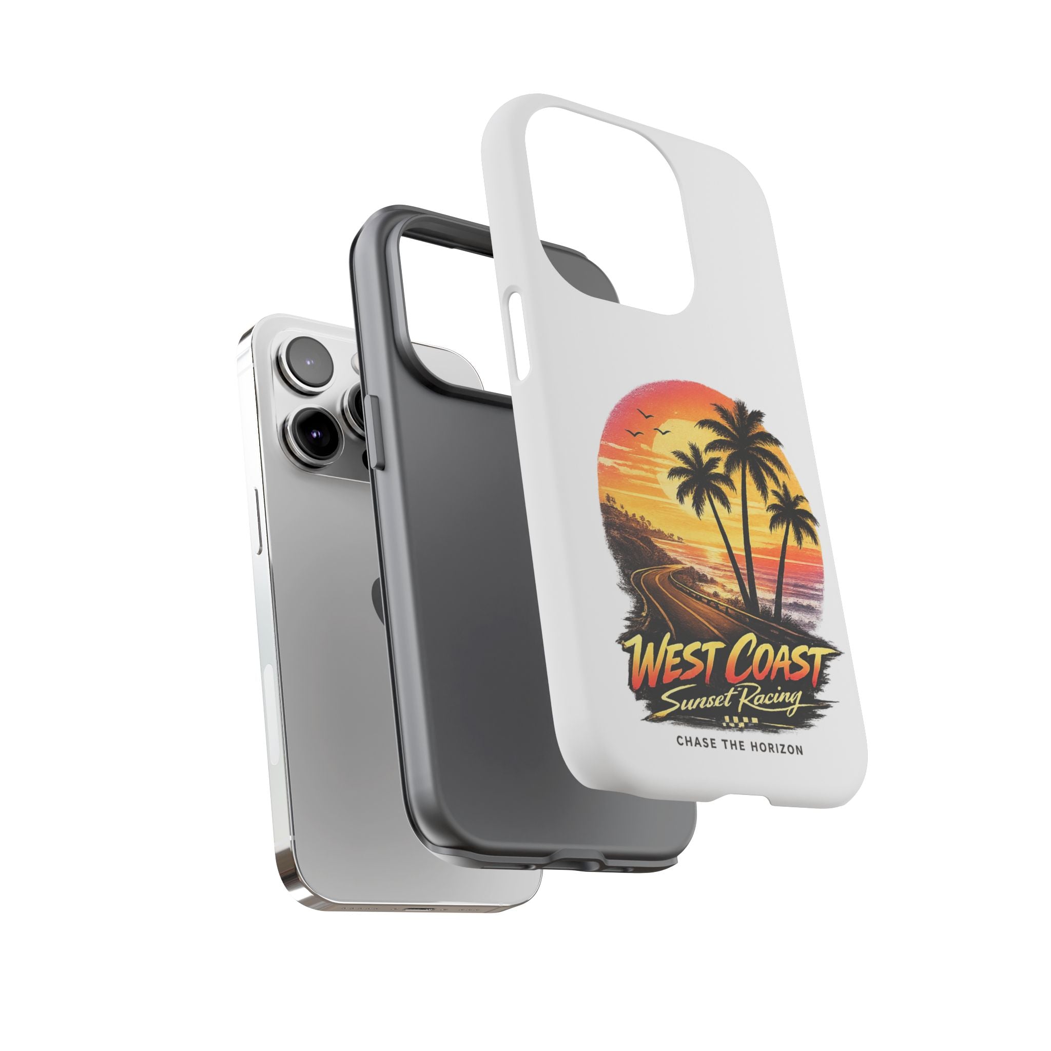 West Coast Sunset Racing Phone Case 'West Coast Division'