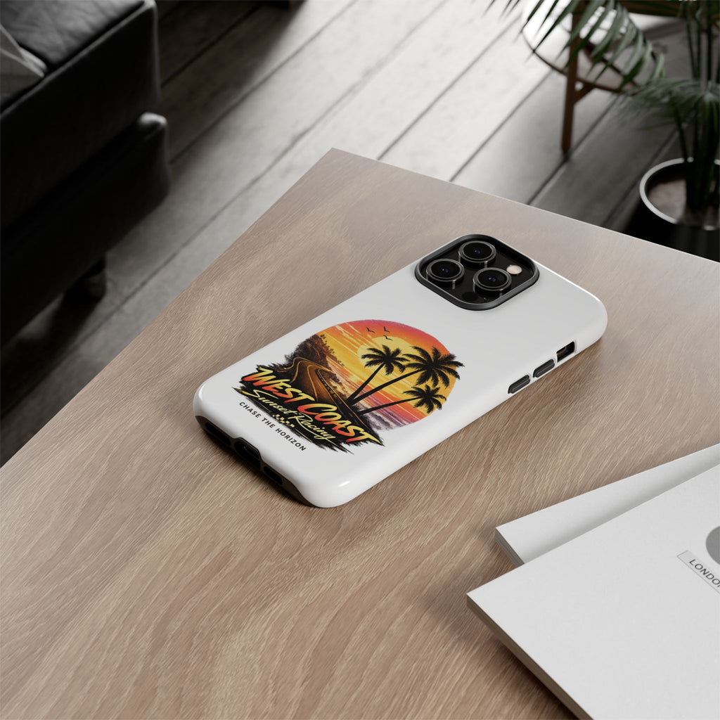 West Coast Sunset Racing Phone Case 'West Coast Division'